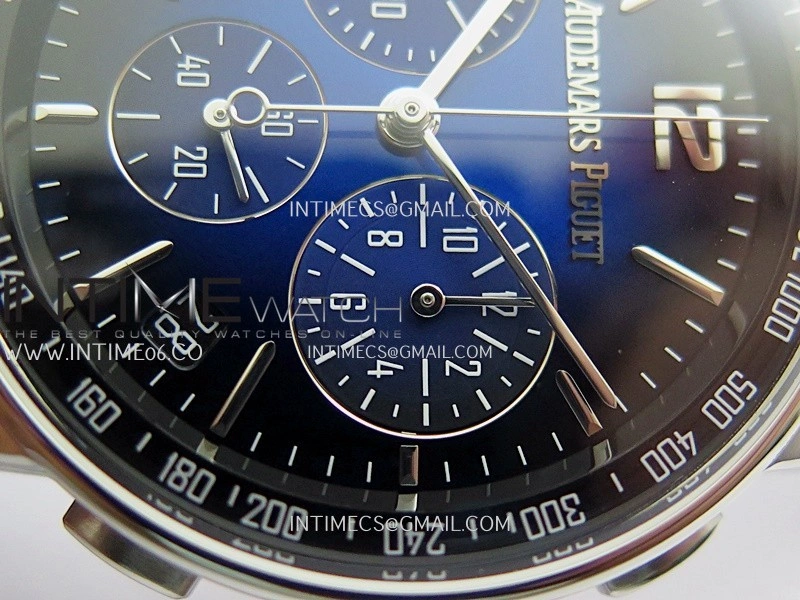 Code 11.59 Chrono 26393 SS APSF 1:1 Best Edition Blue Ombre Dial On Black Nylon Strap Super Clone SA4401
